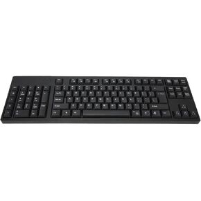 Left Handed Keyboard, USB Wired 109 Keys Business Keyboard with 2 USB HUB, Scissor, Silent Keyboard for 7 8 10, Wisoquwf8rd1yspg