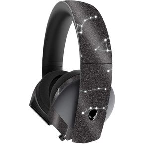 MightySkins Glossy Glitter Skin for Alienware 7.1 Gaming Headset - Constellations | Protective, Durable High-Gloss Glitter Finish | Easy to Apply, Remove, and Change Styles | Made in The USA