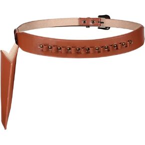 Saintrygo Halloween Cowboy Gun Belt Holster PU Leather Masquerade Western Cowboy Costume Cosplay Accessories