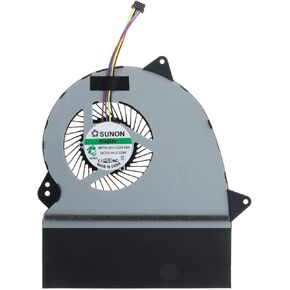 CPU Cooling Fan for ASUS ROG ZX50V ZX50VW GL552V GL552VW RG52V RG52VW GL552JX GL552VL GL552VX FZ50VW FZ50VX FX552JX FX552VE G552JX G552VL G552VW 13NB09I0AM0101 MF75120V1-C251-S9A 13NB09I0P01011