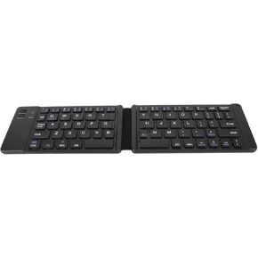 Sanpyl Foldable Bluetooth Keyboard, Ultra Thin Double Folding Keyboard, Portable Keyboard for Mobile Phones Tablets Notebooks, for WindowsXP for 8 (Black)