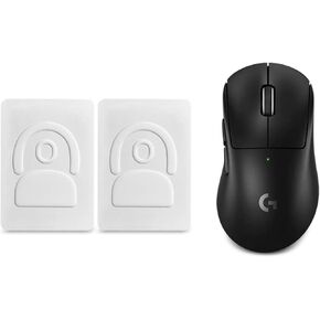 KNGFUMEC 2 Sets Mouse Skates Feet PRO Gaming Mouse Glides for Logitech G PRO X Superlight 2 DEX Wireless Gaming Mouse(Not Include Mouse)