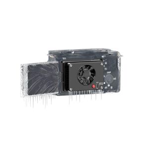 Camera Cooling Fan, Camera External Cooling System with Fan, 2 Speed Camera External Cooler with Multiple Mounting Buckles, Silent Cooling, for A7M4 ZVE1 A6700 A7C2 A7S3