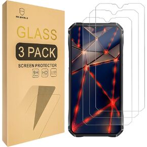 Mr.Shield Screen Protector compatible with Oukitel WP33 Pro [Tempered Glass] [3-PACK] [Japan Glass with 9H Hardness]