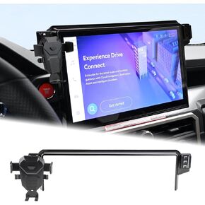 auovo Car Phone Holder Compatible with Toyota Tacoma 2024 2025 Accessories 14-Inch Screen Phone Mount Cell Phone Automobile Cradles Hands-Free 360 Degree Rotation (Only fit 14" Screen)