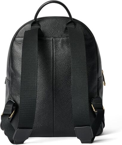 ECCO Medium Round Back Pack, Taupe Pebbled Leather in Saudi Arabia