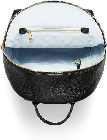ECCO Medium Round Back Pack, Taupe Pebbled Leather in Saudi Arabia