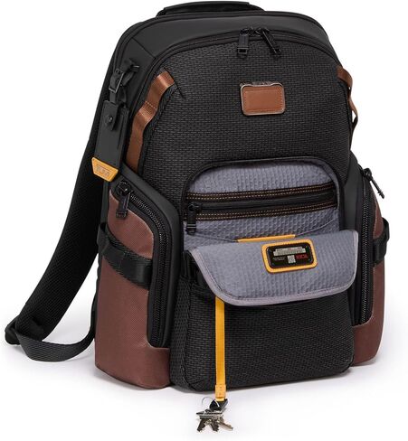 Tumi Men's Navigation Backpack, Black/Onyx, One Size in Saudi Arabia