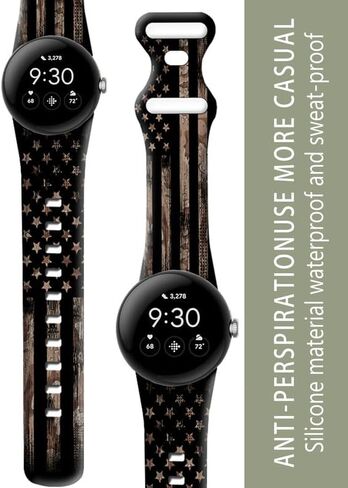 متوافق مع Pixel Watch 2/1 Band للنساء ، حزام بديل للرياضة المضاد للماء من السيليكون لمجلة Pixel 2 2023/ بكسل مشاهدة 2022 الملحقات in Kuwait