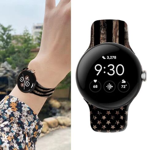 متوافق مع Pixel Watch 2/1 Band للنساء ، حزام بديل للرياضة المضاد للماء من السيليكون لمجلة Pixel 2 2023/ بكسل مشاهدة 2022 الملحقات in Kuwait