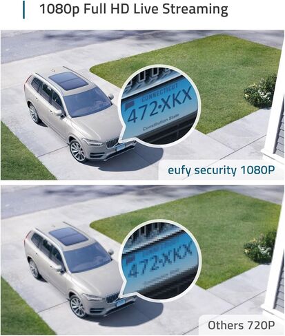Eufy Security Eufycam 2c إضافة على كاميرات الأمان اللاسلكية في الهواء الطلق مع لوحة الطاقة الشمسية 2W ، وكاميرات للأمن المنزلي ، تتطلب Homebase 2 ، توافق HomeKit ، لا رسوم شهرية ، تنبيه الحركة (متجدد) in Saudi Arabia