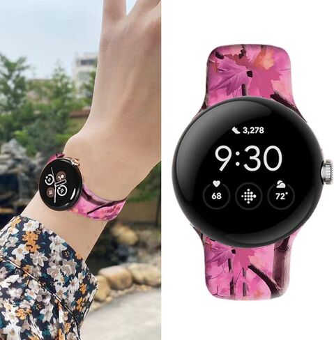 متوافق مع Pixel Watch 2/1 Band للنساء ، حزام بديل للرياضة المضاد للماء من السيليكون لمجلة Pixel 2 2023/ بكسل مشاهدة 2022 الملحقات in Kuwait