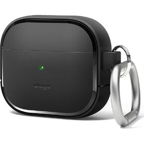 elago EDC Case Compatible with AirPods 3rd Generation Case - Compatible with AirPods 3 Case Cover, Shock Absorbing Design, Durable TPU Material, Wireless Charging, Full Body Protection (Black)