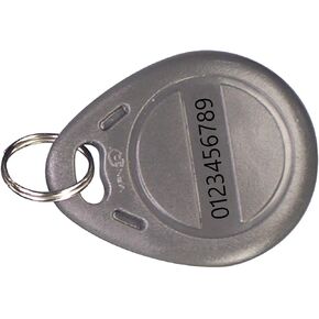 Lathem Proximity RFID Key Fobs, Pack of 5 (RFKEY-5)