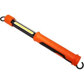 K Tool International XD52848 15.5-Inch Adjustable LED Work Light, Orange/Black, Battery Powered, 6 Levels of Brightness, 700 Lumens