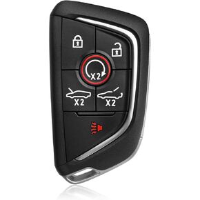 Replacement for 2020 2021 2022 2023 2024 Chevrolet Corvette C8 Key Fob Remote Control YG0G20TB1 6 Buttons 434MHz
