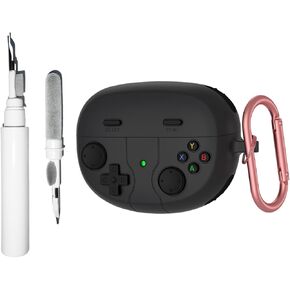 Silicone Case Compatible with Bose Ultra Open Earbuds with Cleaning Kit, Cute Game Design Soft Protective Cover Compatible with Bose Open Ear Cover