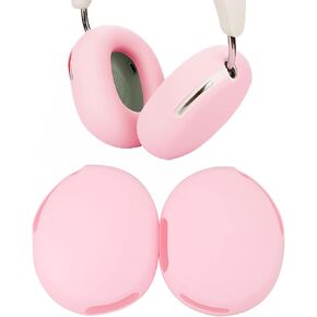 Adhiper Silicone Case Cover for Sonos Ace Headphones, Sweat Ear Pads Cover/Case Cover/Headphone Cover Accessories, Sweatproof & Easily Washable (Pink)