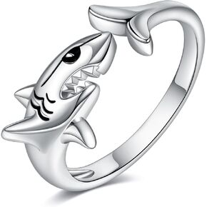 Dachshund Ring 925 Sterling Silver Dachshund Dog Adjustable Open Ring Puppy Dog Animal Jewelry for Women Dachshund Lover