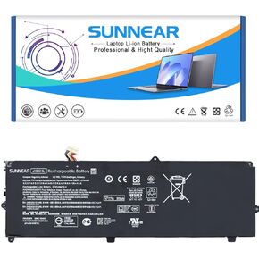 JI04XL 901247-855 901307-541 Laptop Battery Replacement for Hp Elite X2 1012 G2 Notebook for HP Elite X2 1012 G2-1LV76EA Notebook HSTNN-UB7E JI04047XL 2ICP4/66/72-2 7.7V 47.04Wh 6110mAh 4-Cell