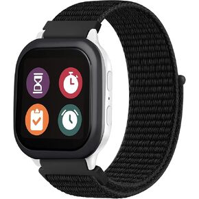 نايلون فرق لمشاهدة Gizmo 3 Adventure 3 2 1/Gabb Watch 3e 3 2 1/Syncup Watch/Cosmo Jrtrack Watch/Garmin Bounce Watch Band ، 20mm Sport Sport Hook & Loop Watch Band