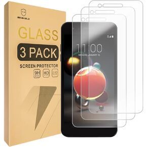 Mr.Shield [3-PACK] Designed For LG (Rebel 4) LTE [Tempered Glass] Screen Protector with Lifetime Replacement