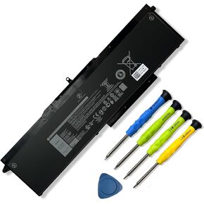 1FXDH 1WJT0 Laptop Battery Replacement for Dell Precision 3541 3551 Latitude 15 5501 5511 E5501 E5511 Series 01WJT0 D191G 0D191G CN-0D191G IFXDH 11.4V 97Wh