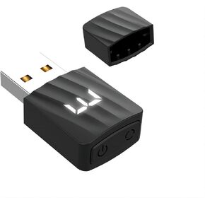Mouse Jiggler with Switch Button, Jiggler Mouse Mover, Undetectable Mouse Jiggler for Laptop, Automatic Mouse Movement Device for Office and Home Use, Plug and Play