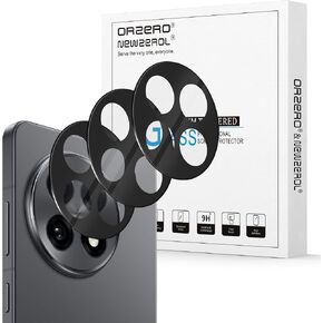 Orzero (3 Pack) Camera Lens Protector Compatible for OnePlus 13R, Protector de Cámera Tempered Glass 9H Precise Camera Cutouts High Definition Anti-Scratch Does Not Affect Night Shots and Flash