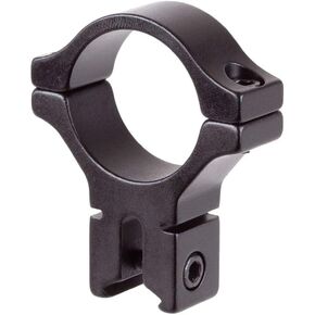 BKL 300 0.6" Long Dovetail Scope Ring - Single - 0.979" High - for 30mm Scope Tubes - Fits 3/8" or 11mm Dovetails - Matte Black