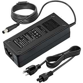 120W Adapter Charger fit HP Envy DV4 DV6 DV7 DV4-5300 DV6-7300 DV7-7000 DV7-7300,EliteBook 8460w 8560W HSTNN-DA25 ADP-120MH Power Laptop Supply Cord[19.5V 6.15A]