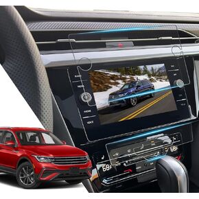 3 Pack Screen Protector For Volkswagen Tiguan 2022-2025,8" Infotainmen Screen & AC Panel Nano Protective Film Compatible With VW Tiguan 2025 2024 Accessories
