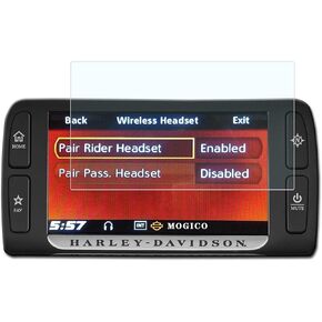 Motorcycle Accessories Nano Glass Dashboard Screen Protector Kit for Harley Davidson Boom! Box 6.5 GT 2014-2024 (1 x Ultra Clear)