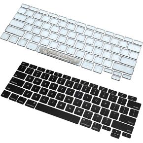 HAWSON US A2179 Keyboard Keycaps Keys Replacement for MacBook Air Retina 13" A2179 Key Cap 2019-2020 Year EMC 3302 (Black)