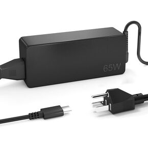 65W USB C Chromebook Charger, QYD Type C Laptop Charger Compatible with HP Chromebook X360 14 14a-ca0030wm 14a-ca0190wm 14a-ca0130wm 14a-na0090wm Spectre X360 Elitebook 840 860 G9 1040 G8 AC Adapter