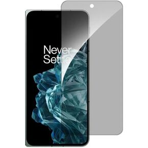 Privacy Screen Protector for Oneplus Open, 2 Pack Anti Spy 9H Tempered Glass Film with Easy Installation Kit, Black
