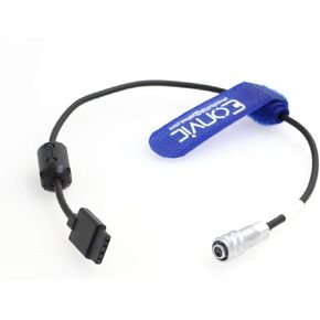 Eonvic BlackMagic Pocket Cinema Camera 4K Weipu 2 Pin Female to Ronin-S Plug 12V Power Cable for BMPCC 4K DJI Ronin-S Stabilizer