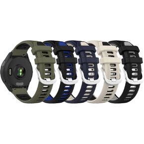 FitTurn Wrist Strap Compatible with KOSPET Tank M1 Pro/M1/M2/M3/T2/T3 Smart Watch Bands, Replacement Wristband Compatible for AMAZTIM C20 Pro/C20/M2/T2 Soft Silicone Watch Band Adjustable Wristband Bracelet