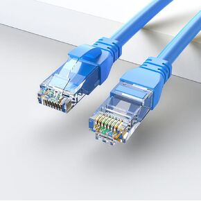 Cat6 Male to Male 10ft Blue,RJ45 1FF Adapters