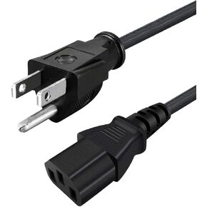 8ft AC Power Cord Replacement for Gemini Junior Cutting Embossing Machine GEMJR-M-USA GEM-J-USA 3 Prong Power Cord