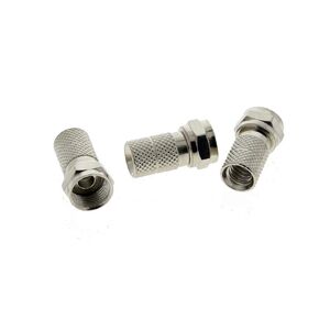 IDEAL 84-018 F-Type Coaxial Connector, Twist On, RG-59 Cable