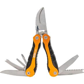 AccuSharp Sportsman's 11-in-1 Multitool with H& Pruner/Clippers, Portable, Foldable & Compact Multipurpose Tool Shear for Outdoor Use, Gardening, Hunting, Fishing, Hiking, Survival & Camping