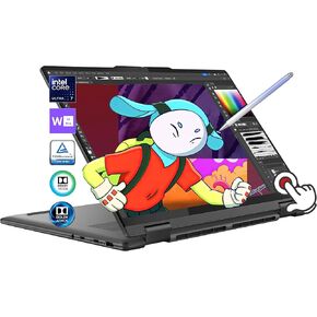 Lenovo Yoga 7i 2-in-1 Business Laptop 14.0" Touch WUXGA IPS, Ultra 7 155U (Beats i7-1335U), Backlit KB, FP Reader, Thunderbolt 4, FHD IR Webcam w/AI Copilot & Pen Stylus (U7-155U|16-1TB+Pro)