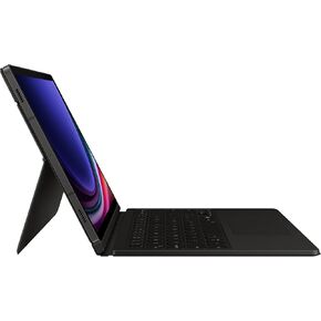 SAMSUNG Galaxy Tab S9 and S9 FE Book Cover Keyboard, Tablet Protector Case, PC- Like Experience, Magnetic Back, Versatile Viewing Positions, Wireless Keyboard Sharing, US Version, Black