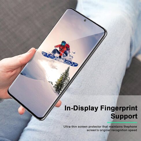 3+2 حزمة Galaxy S20 Plus واقي الشاشة وحامي عدسة الكاميرا ، صلابة 9 ساعات ، تسهيل التثبيت ، تغطية عالية اللمس ، تغطية كاملة ثلاثية الأبعاد ، ودعم بصمات الأصابع ، ل Samsung Galaxy S20 Plus 6.7 بوصة in Saudi Arabia