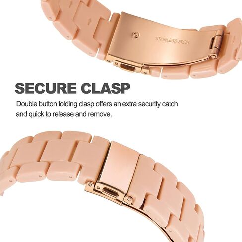 Band Compatible with iWatch 38mm 42mm 40mm 44mm 41mm 45mm 49mm, Colorful Resin Replacement Strap for Apple Watch Series 9/8 / 7/6 / 5/4 / 3 / SE/Ultra Women Men in Saudi Arabia