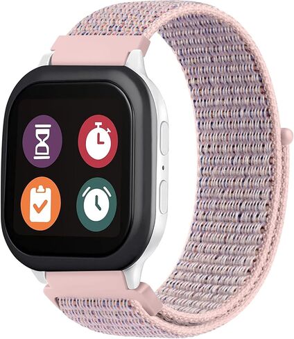 نايلون فرق لمشاهدة Gizmo 3 Adventure 3 2 1/Gabb Watch 3e 3 2 1/Syncup Watch/Cosmo Jrtrack Watch/Garmin Bounce Watch Band ، 20mm Sport Sport Hook & Loop Watch Band in Kuwait