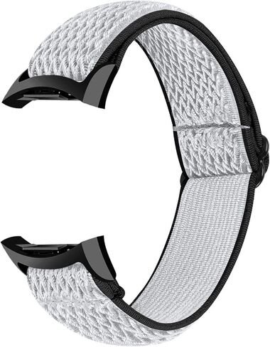 متوافق مع Samsung Gear Fit 2 Pro Plans ، Slim Woven Watch Band Sport SPORT SPORT ALGELT SWARD STRAP FIT SAMSUNG GEAR FIT 2/FIT 2 PRO R360/R365 (G03) in Saudi Arabia