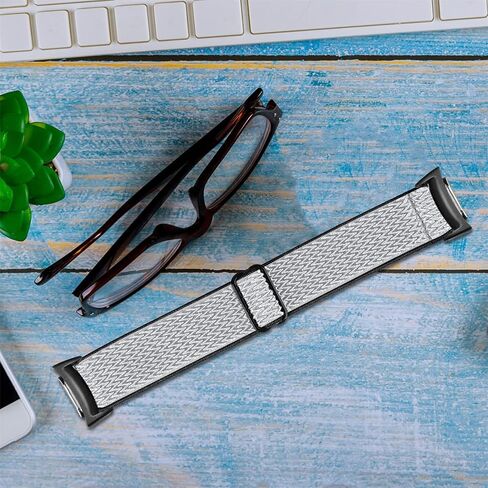 متوافق مع Samsung Gear Fit 2 Pro Plans ، Slim Woven Watch Band Sport SPORT SPORT ALGELT SWARD STRAP FIT SAMSUNG GEAR FIT 2/FIT 2 PRO R360/R365 (G03) in Saudi Arabia