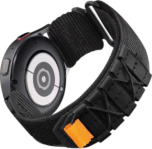 Compatible with Ticwatch Atlas Bands, 24mm Rugged Nylon Sports Strap with Woven Loop Design Compatible with Ticwatch Pro 5 Enduro/Pro 5 / Atlas Smartwatch in Saudi Arabia